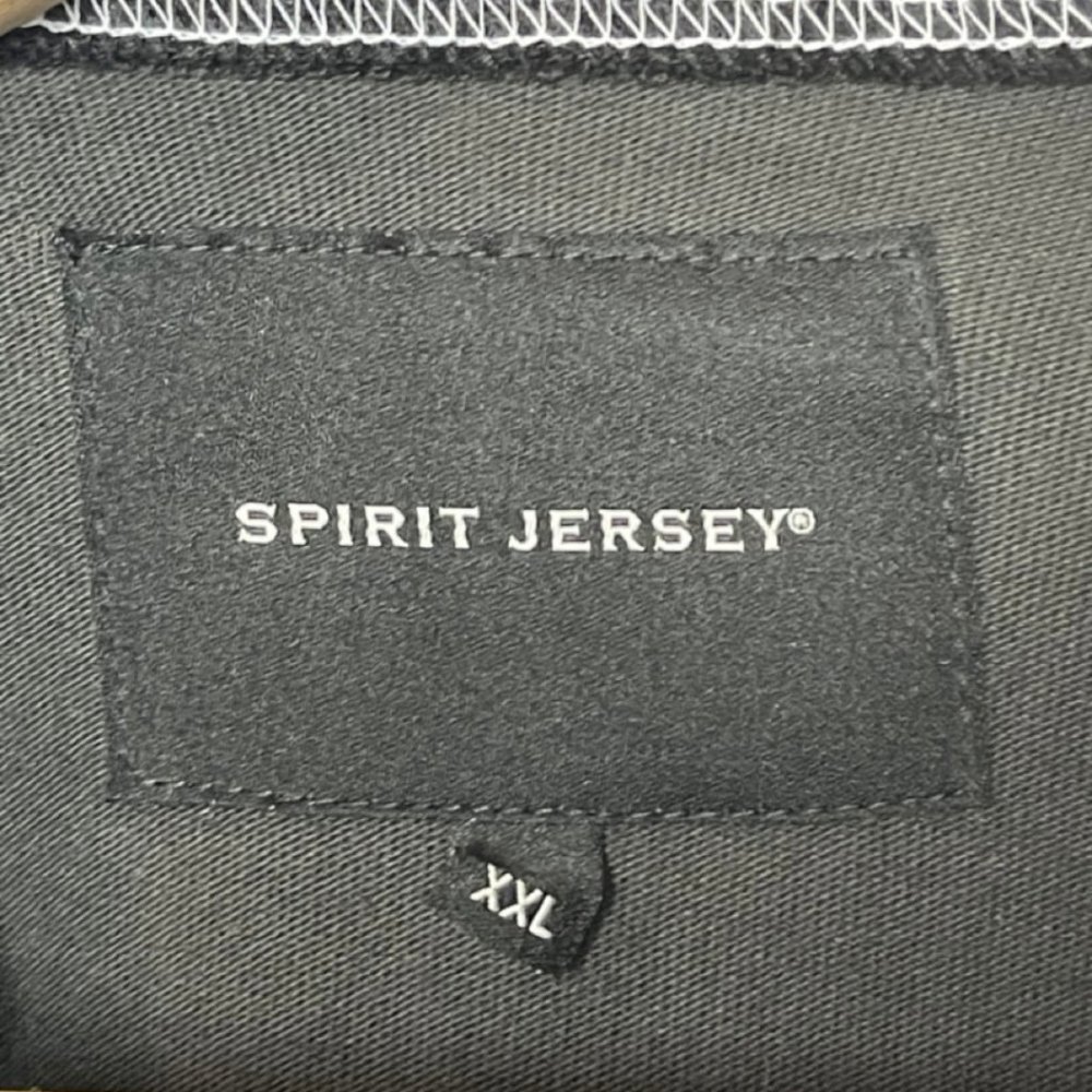 SPIRIT JERSEY | NWT Black & White Unisex NYC Fake Sports Shirt | Size XXL - Picture 9 of 11